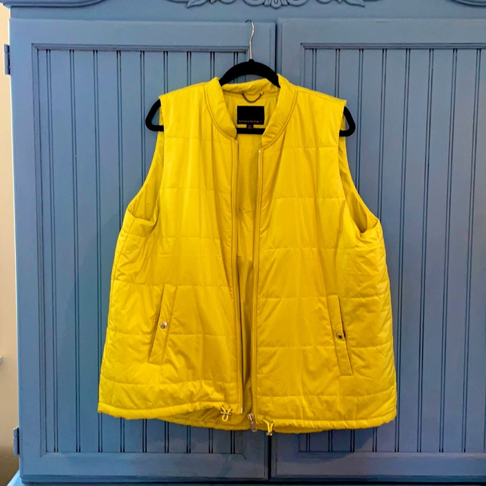 EUC! Banana Republic Yellow Vest